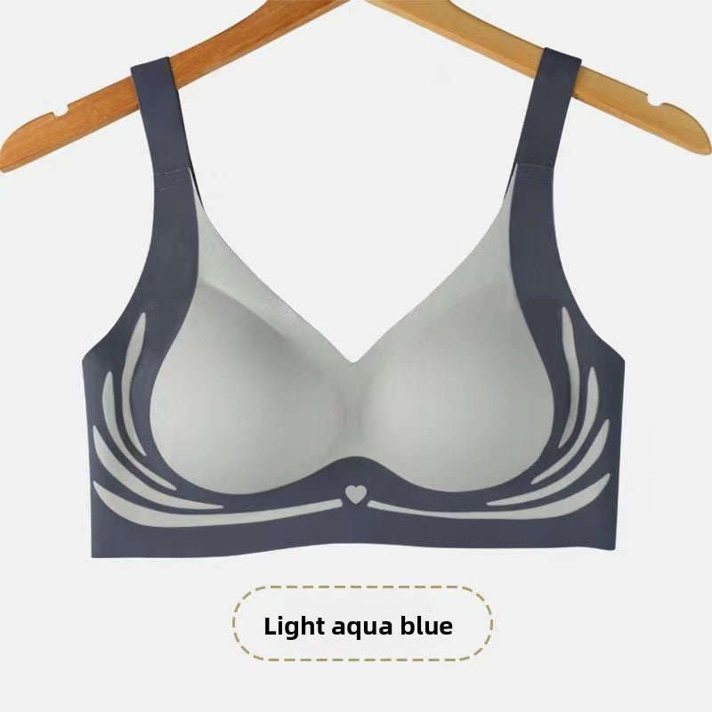 Eganora V-Neck Push-Up Comfort Bra