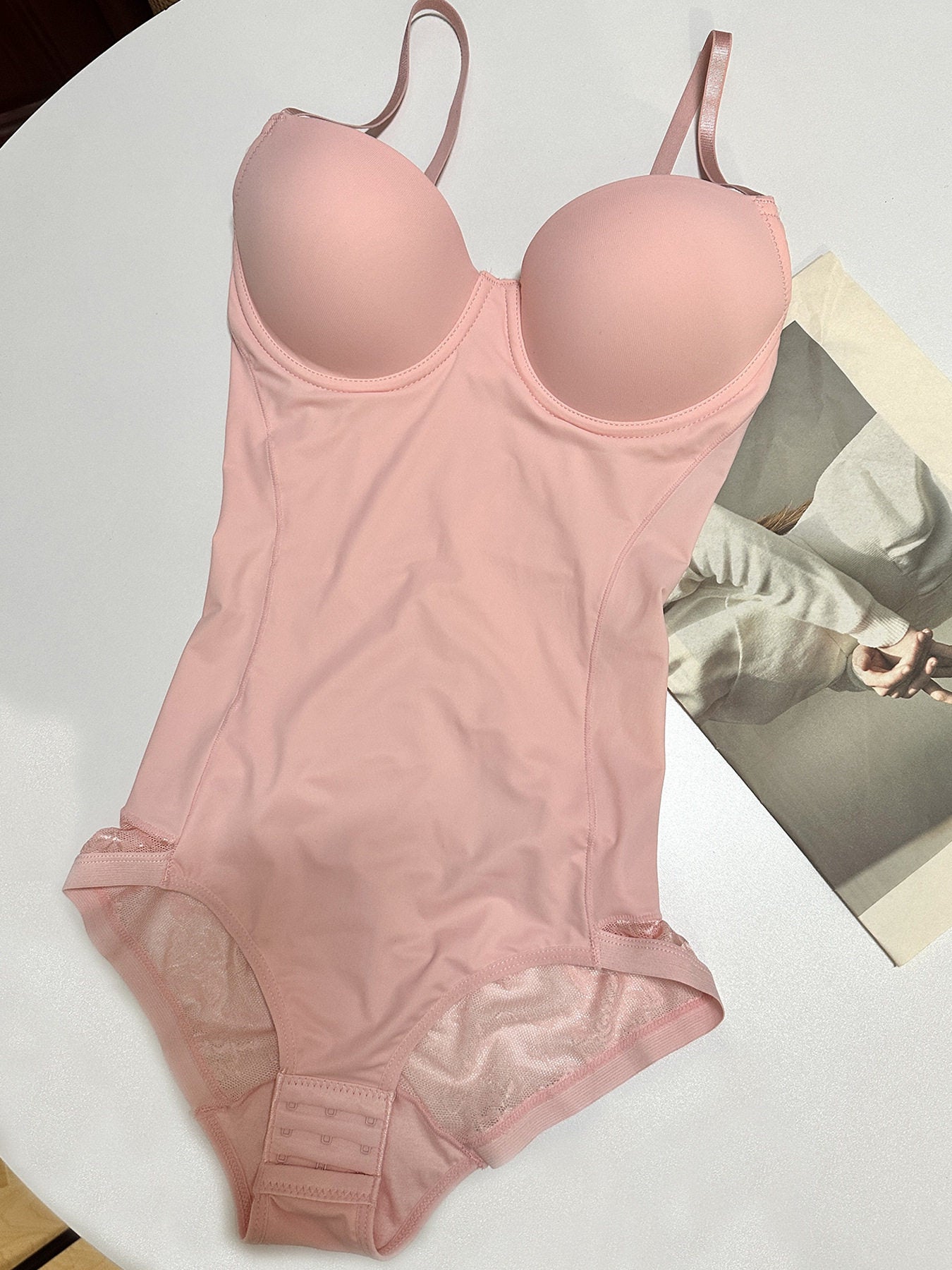 Eganora SculptBra Built-In Bra Bodysuit