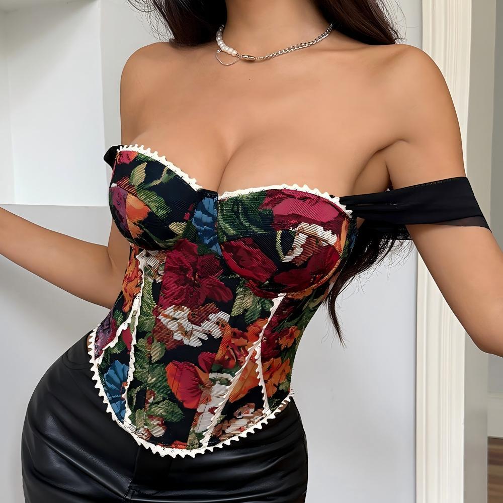 Luxeform Royal Petals Wrap Corset Bustier