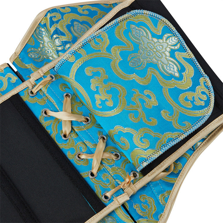 Eganora Blue Dynasty Waist-Cinch Corset