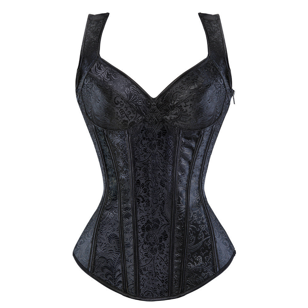 Eganora Royal Jacquard Waist-Snatch Corset