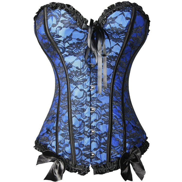 Eganora Royal Lace Hourglass Corset