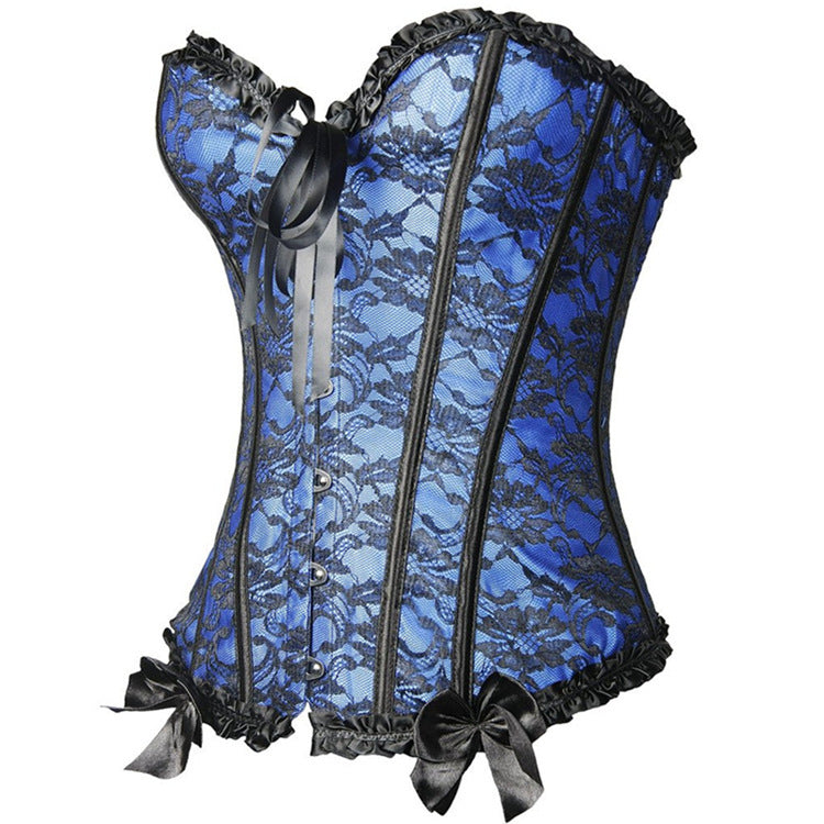Eganora Royal Lace Hourglass Corset
