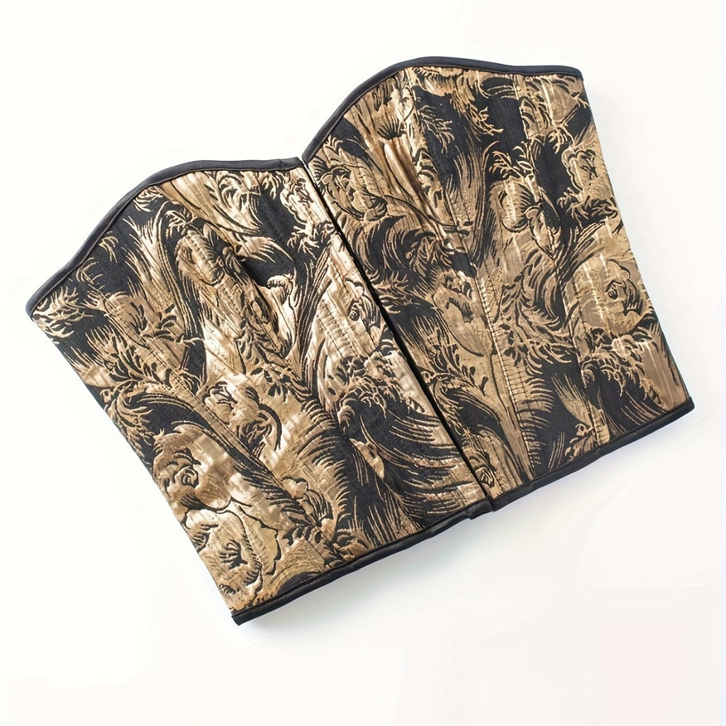 Eganora Golden Baroque Sculpt Corset