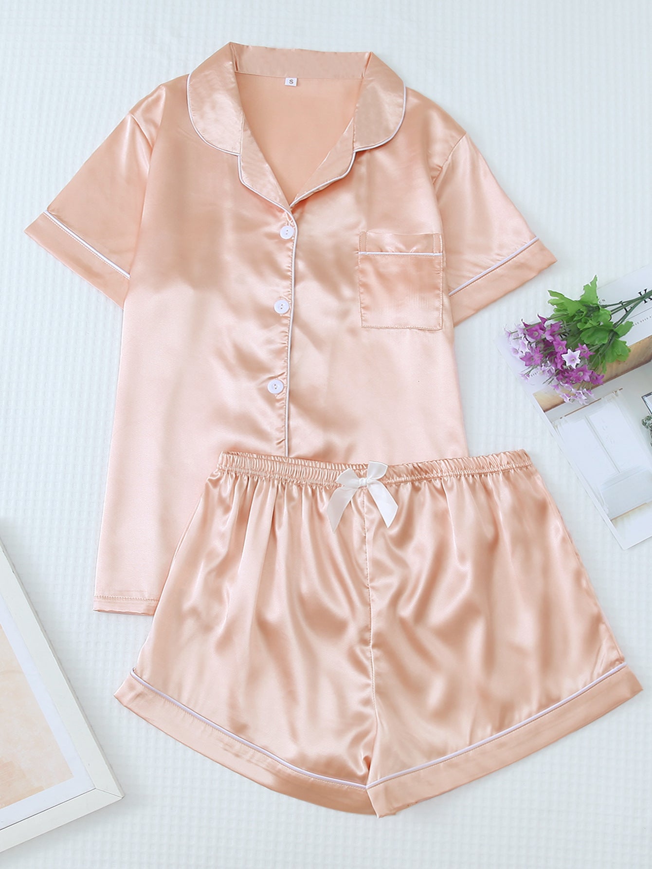 LUXFORM Dreamy Satin Pajama Set