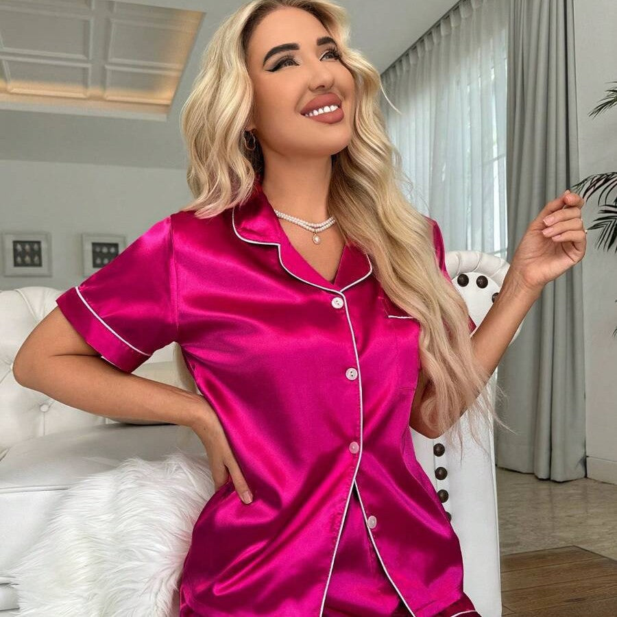 LUXFORM Dreamy Satin Pajama Set