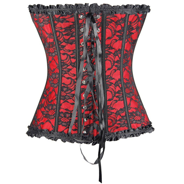 Eganora Royal Lace Hourglass Corset