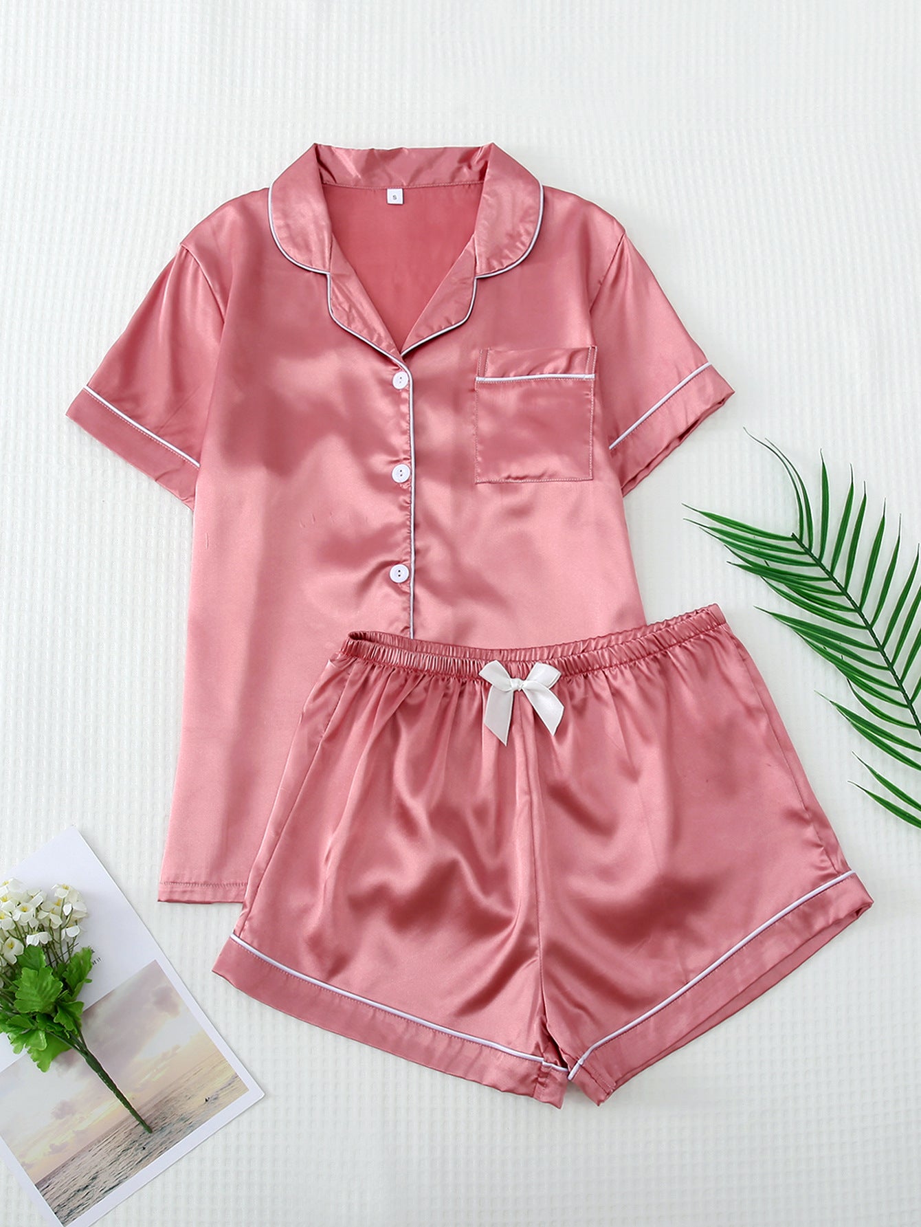 LUXFORM Dreamy Satin Pajama Set