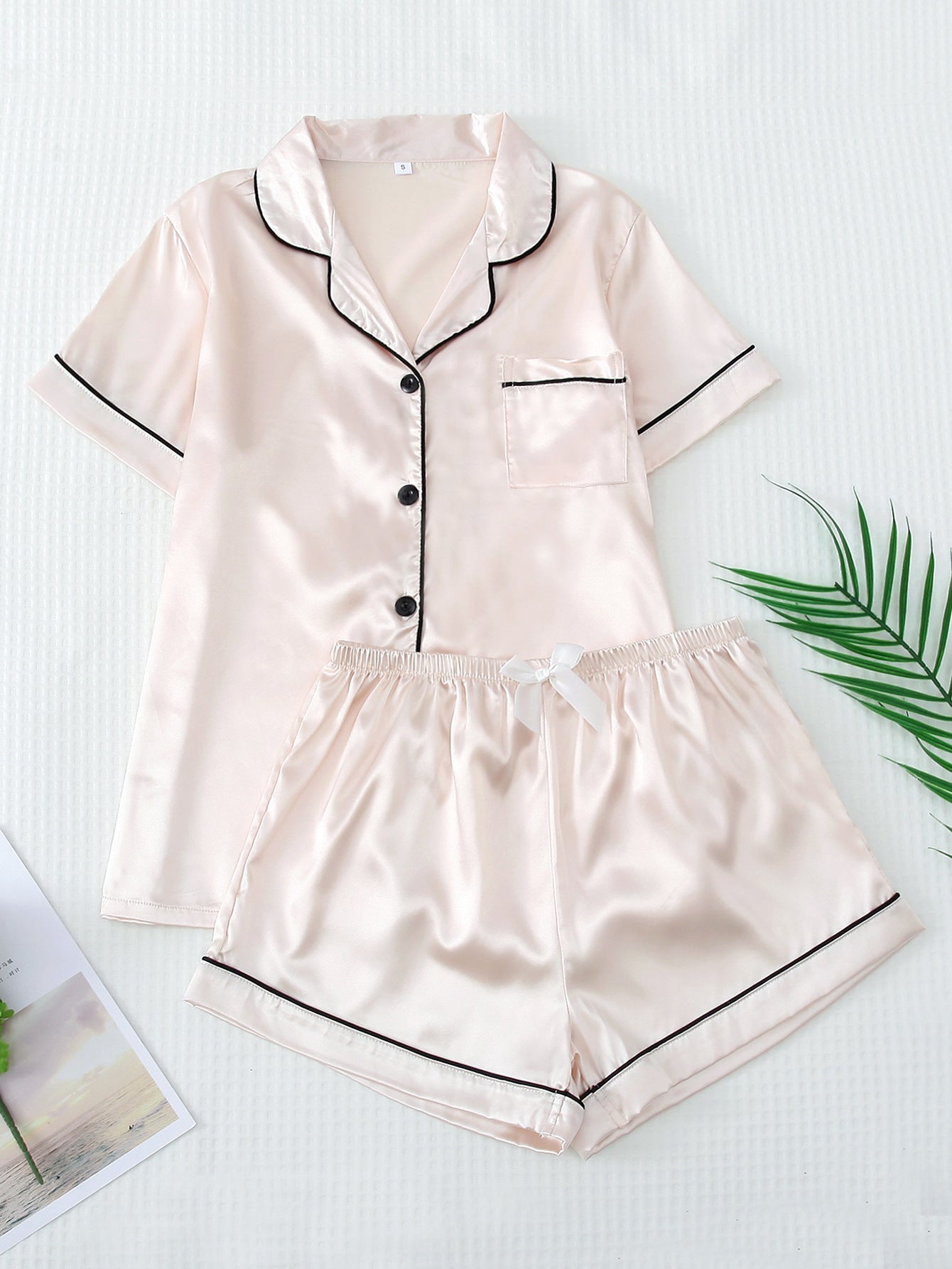 LUXFORM Dreamy Satin Pajama Set