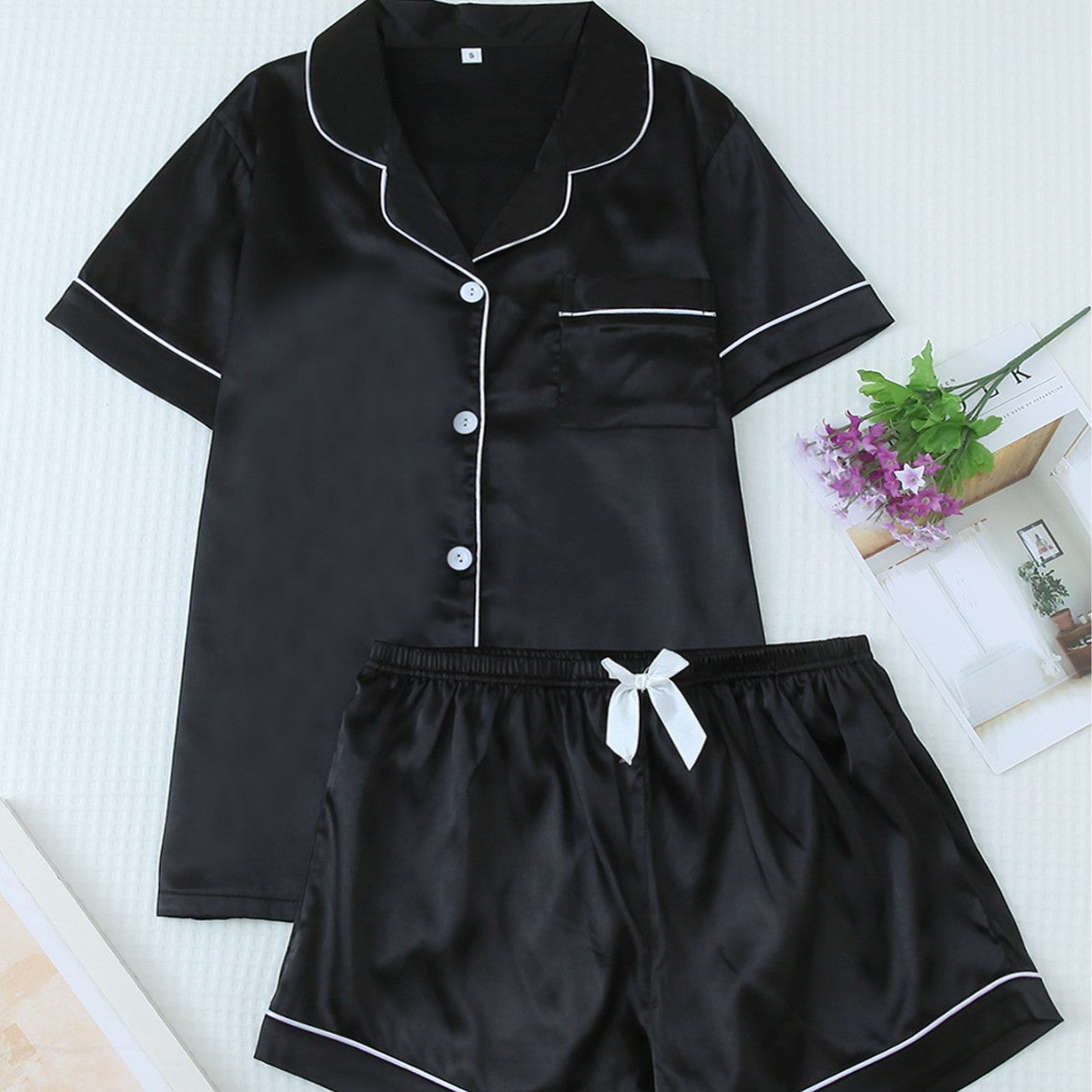 LUXFORM Dreamy Satin Pajama Set