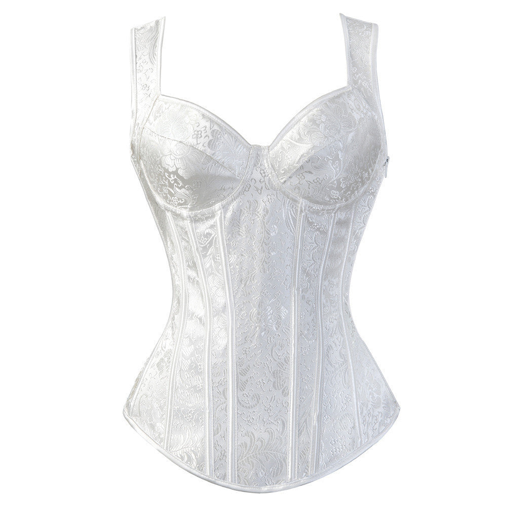 Eganora Royal Jacquard Waist-Snatch Corset
