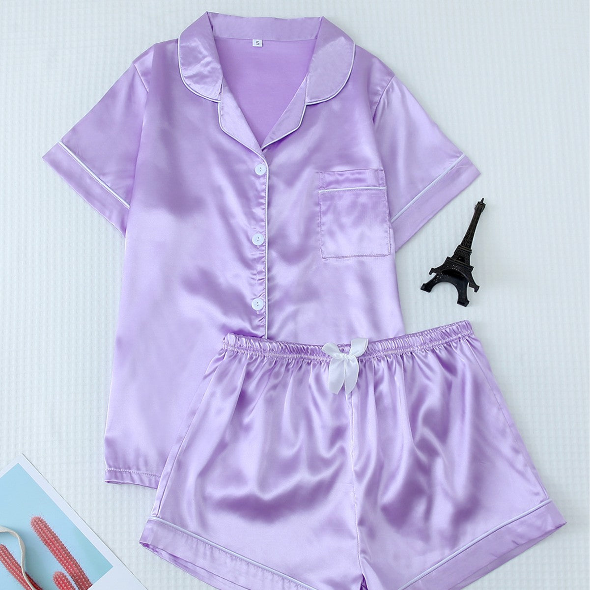 LUXFORM Dreamy Satin Pajama Set