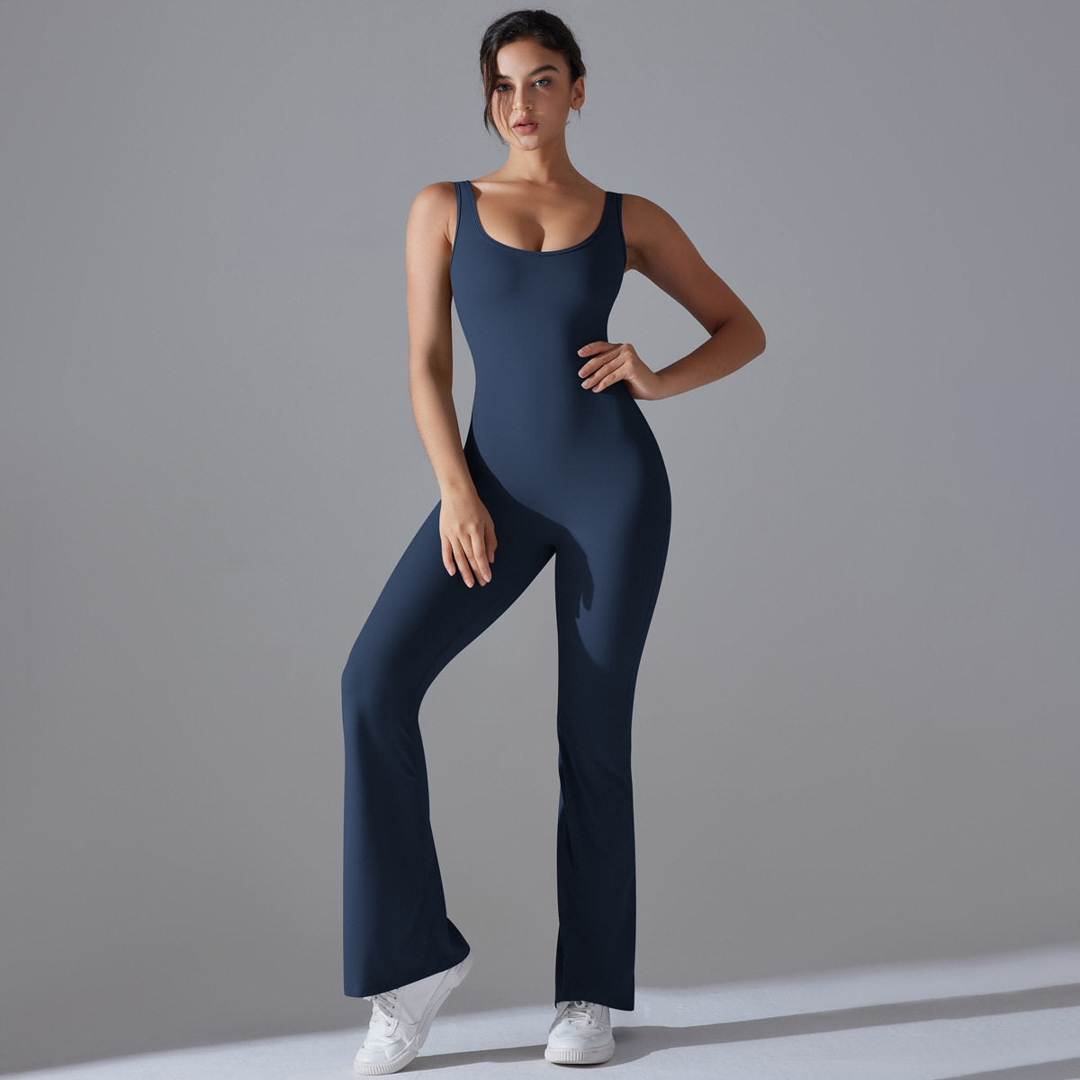 Eganora FlowSculpt Backless Lift One-Piece Jumpsuit