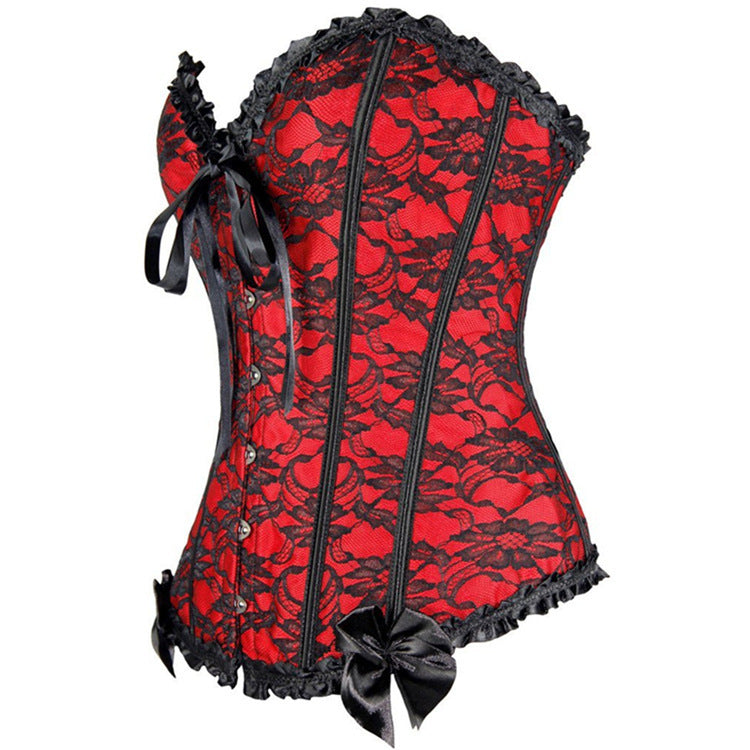 Eganora Royal Lace Hourglass Corset